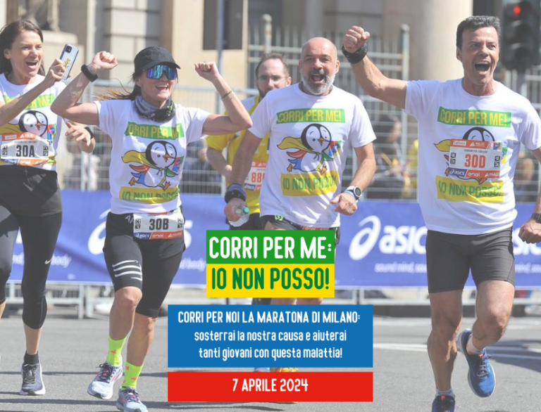 Alla Milano Marathon 2024 per sostenere i giovani con CMT